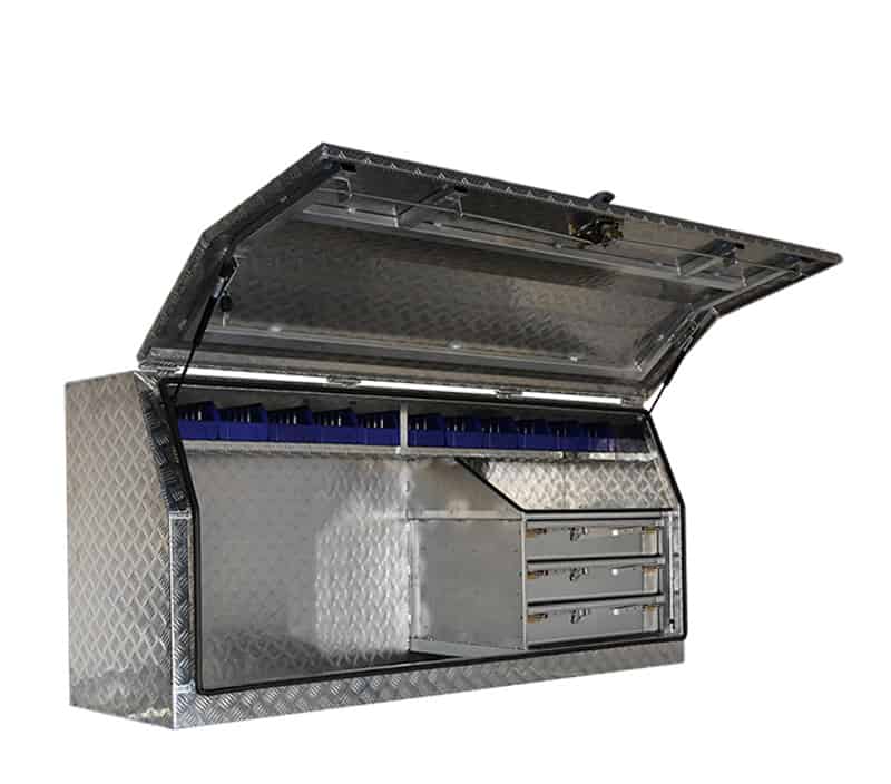 Aluminium Tool Boxes Tong Metal