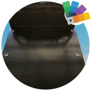 Tray Powder Coating