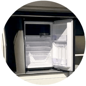 upright fridge