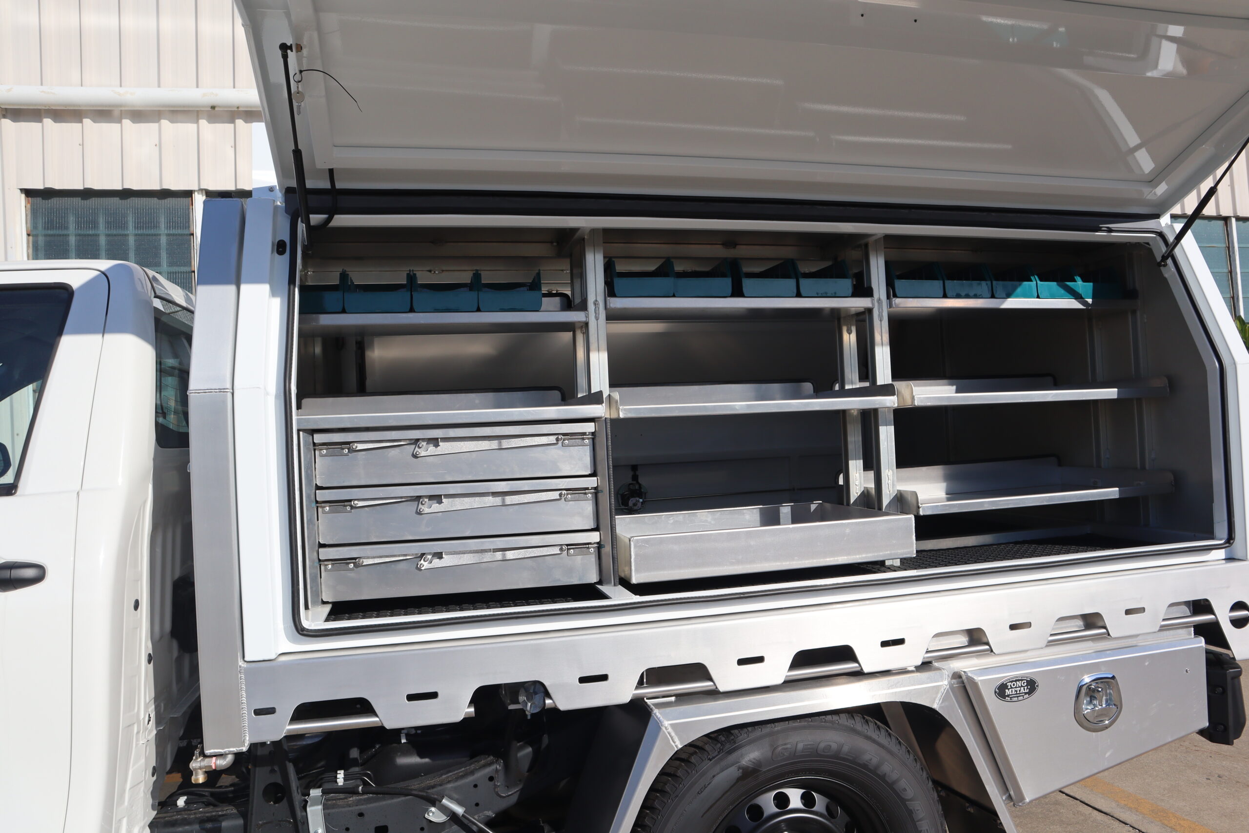 Tong Metal Tray and Canopy Custom Design